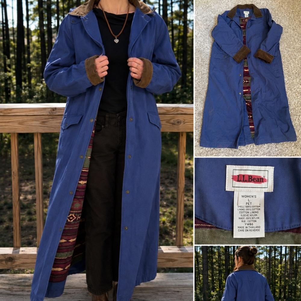 SUPER RARE L.L. Bean Long Barn coat